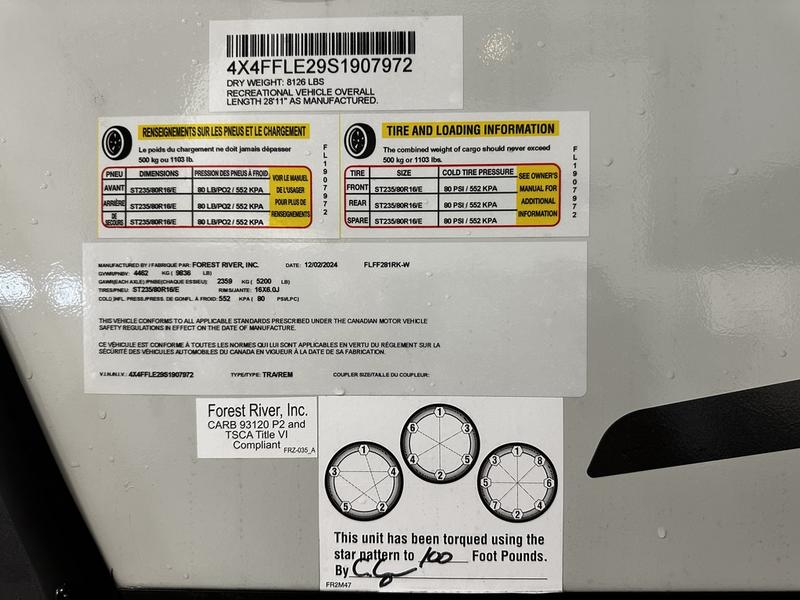 2025 Forest River Flagstaff Classic F281RK - Image 5