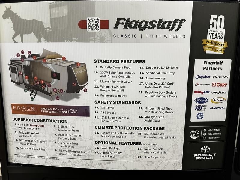 2025 Forest River Flagstaff Classic F281RK - Image 30