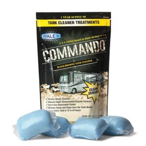 Walex Commando Black Holding Tank Treatment (Bag of 4 Treatments)