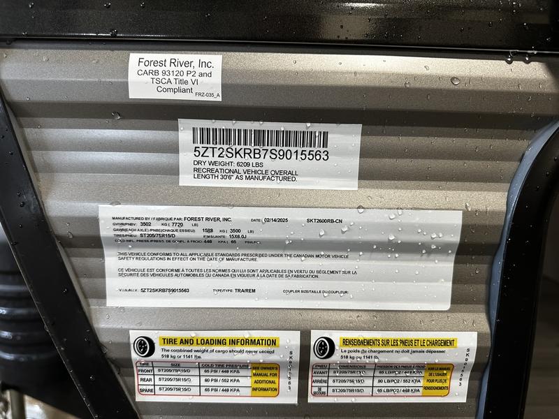 2025 Forest River Silver Lake 2600RB - Image 5