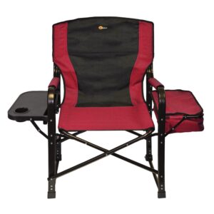 Faulkner El Capitan Director's Chair – Burgundy and Black