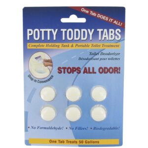 Valterra Potty Toddy Tabs (Pack of 6 Tablets)
